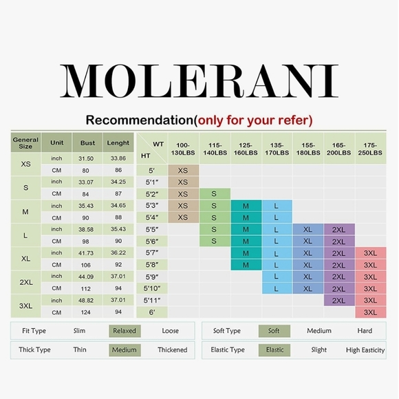 MOLERANI Women's Casual Plain Simple T-Shirt Loose Dress - Picture 4 of 4